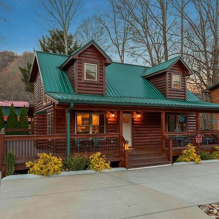 The Snow Owl Cabin Maggie Valley Exterior foto