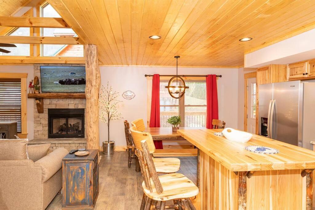 The Snow Owl Cabin Maggie Valley Exterior foto