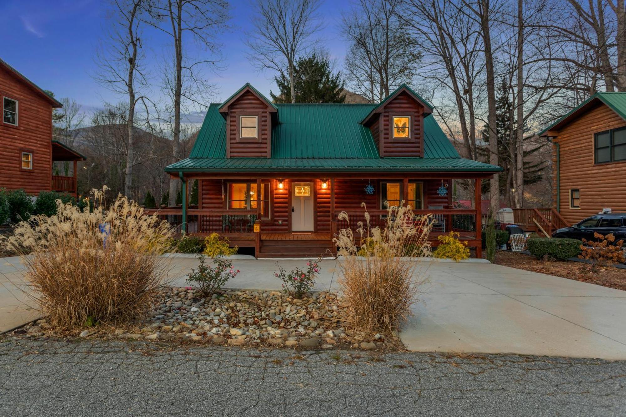 The Snow Owl Cabin Maggie Valley Exterior foto